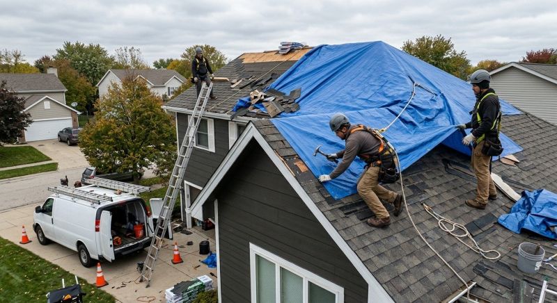 Roof Tarping